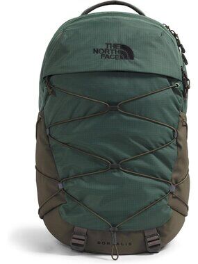 Stylish Commuter Laptop Backpack, Durable Duck Green & Taupe, Perfect for Travel
